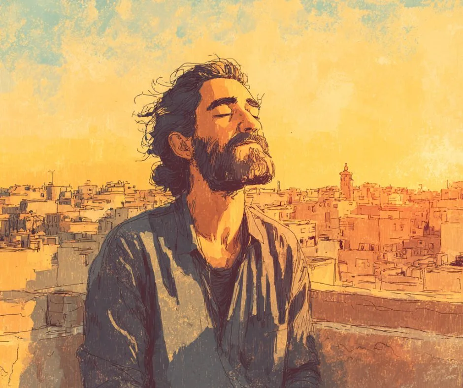 אני לא בן אדם רגוע... זה פשוט האופי שלי